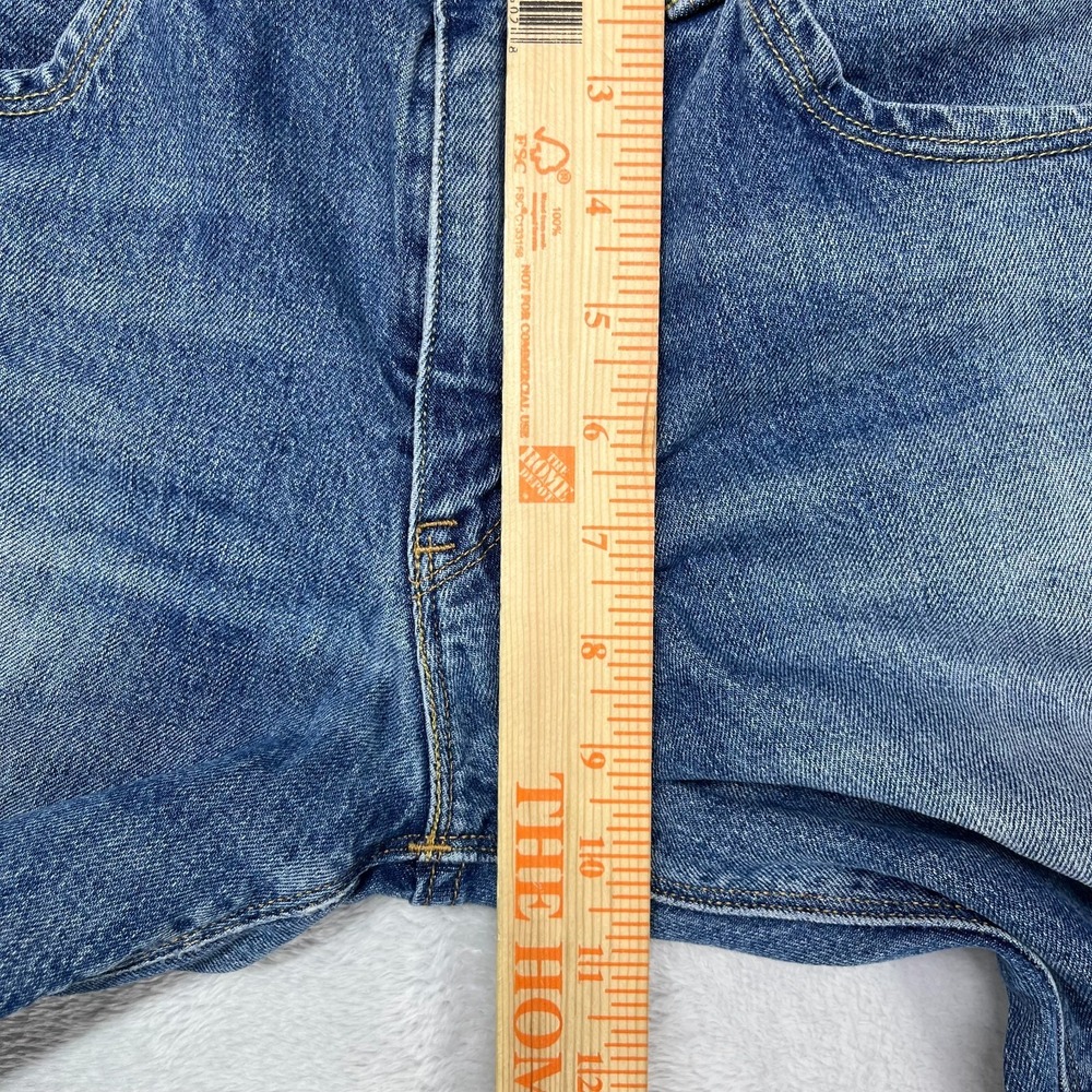 Levi's 511 Straight Jeans Men's Blue Denim Pockets Classic Zip Fly - 34X30.5 - Picture 4 of 13